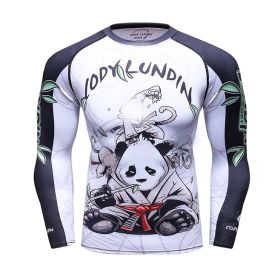 Fitness Anti Wear Long Sleeved Fitness Tight Fitting Clothes (Option: Top-M)