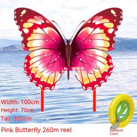 Couple Kite Breeze Easy To Fly Beginner (Option: Red 260 M Reel)