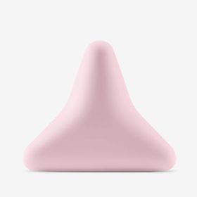 Silicon Massage Cone Triangular Relax Apparatus Ball Psoas Muscle Release Thoracic Spine Back Neck Scapula Foot Yoga Apparatus (Color: Pink)