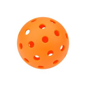 Outdoor Sports Practice Toy Hollow Ball (Color: Orange)
