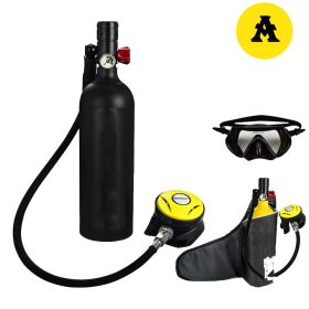 Diving Gas Cylinders Swimming Supplies Breathing Apparatus (Option: Black-Style A)