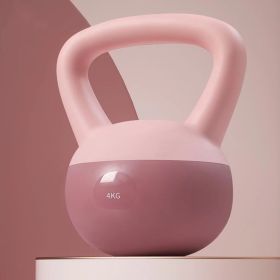 Women's Fitness Home Kettlebell (Option: Light pink-5kg)