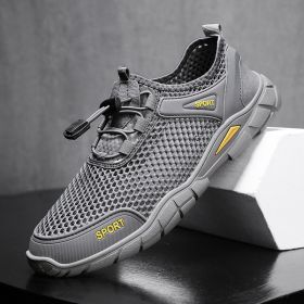 Sandals Thin Breathable Outdoor Casual Sports Tourist Mountaineering (Option: Gray-38)
