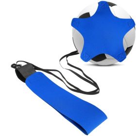 Football Juggling Belt Auxiliary Belt High Resilience (Option: Blue Five Corners-Average Size)