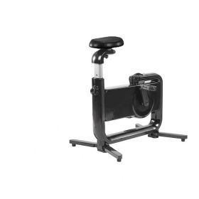 Desk Home Exercise Bike Small Magnetic Control Silent Aerobic Exercise (Option: Cool black magnet)