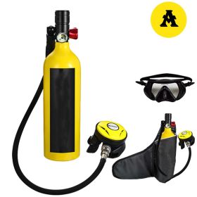 Diving Gas Cylinders Swimming Supplies Breathing Apparatus (Option: Yellow-Style A)
