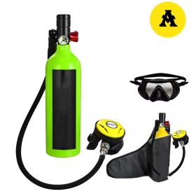 Diving Gas Cylinders Swimming Supplies Breathing Apparatus (Option: Green-Style A)