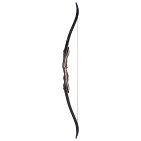 Wooden Laminated Twisted Sheet Outdoor 62 Inch Bow (Option: 62inch recurve bow-30pounds)