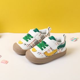 Baby Boy And Infant Toddler Casual Shoes (Option: Green-24)