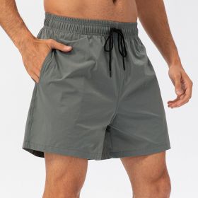 Loose Fitness Casual Running Shorts (Option: Gray-XXL)