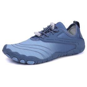 Beach Outdoor Dive Boots Fitness Swimming Cycling Hiking Shoes (Option: Blue-39)